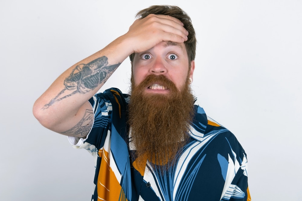 Oops,,What,Did,I,Do?,Red,Haired,Man,Wearing,Printed